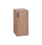 LN 2 - 3D kancelářská skříň, 1-dveřová, pravá, 750x360x400, dub bardolino